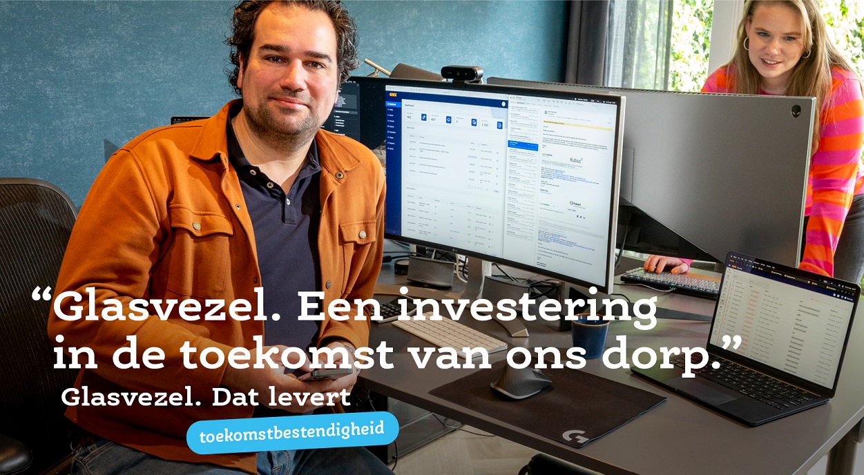 afbeelding over de betrouwbaarheid van de verbinding dankzij glasvezel